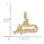 14K #1 MAMA Charm - Image 4