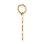 14K 100% CANCER Zodiac Charm - Image 2