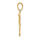 14K Seahorse Pendant - Image 2