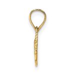 14k SPECIAL TEACHER with Flower Charm - Image 2