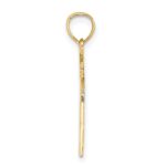 14K SWIMMER In Frame Charm - Image 2