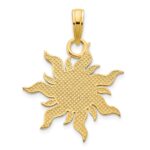 14k Epoxy I LOVE MY SUNSHINE Sun Pendant - Image 4