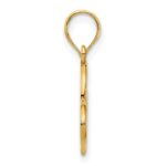 14k LOVE Infinity Symbol Heart Charm - Image 2