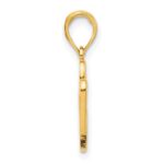 14k Polished Triple Heart Pendant - Image 2