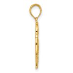 14K Polished Fancy Hummingbird Charm - Image 2