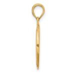 14K Polished Moon and Stars Charm - Image 2