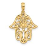 14K Fancy Hamsa Charm