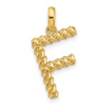 14ky Fancy Twist Letter F