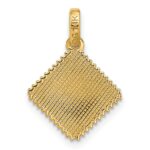14k Fancy Ravioli Charm - Image 3