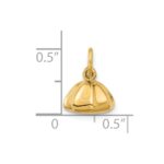 14k Fancy Dumpling Charm - Image 5