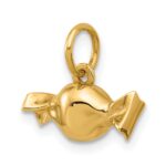 14k Fancy Taffy Candy Charm - Image 4