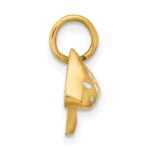 14k Enameled Curvy Toadstool Charm - Image 2