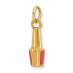 14k Pink Enameled Nail Polish Charm - Image 4