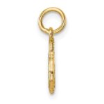 14K Polished Leaf Pendant - Image 2