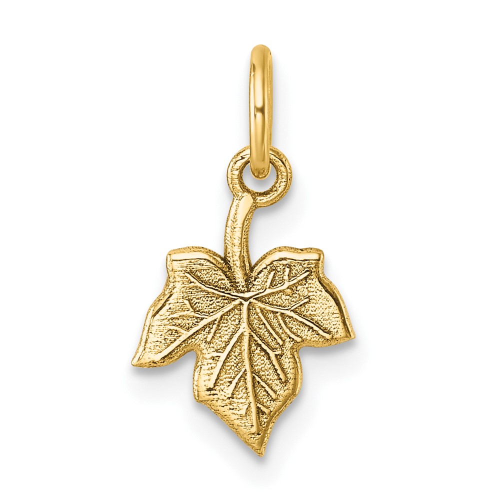 D5768.jpg 14K Polished Leaf Pendant - Image 1