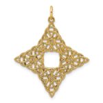 14K Polished Celtic Knot Pendant - Image 3