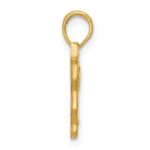 14K Polished Flying Pig Pendant - Image 2