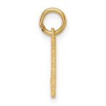 14K Polished Enameled Rainbow Flag Pendant - Image 2