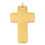 14k Polished Cross Charm - Image 3