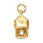 14k 3-D Church Building Charm - Image 4