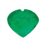 Emerald A Quality 4mm Heart - Image 4