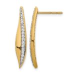 14k 1/4 carat Diamond Post Earrings