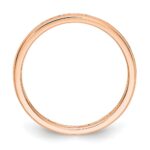 14k Rose Gold 1/2 carat Lab Grown Diamond VS/SI+ G+ Complete Channel Set Size 7 Eternity Band - Image 3