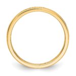 14k 1/2 carat Lab Grown Diamond VS/SI+ G+ Complete Channel Set Size 4 Eternity Band - Image 3