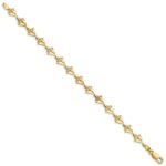 14k Polished Sailboat 7 inch Bracelet - Image 2