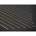 14K 3mm Franco with Fancy Lobster Clasp Chain - Image 6