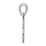 14k White Gold Star of David Chamseh Pendant - Image 2