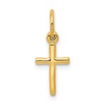 14k Small Cross Charm