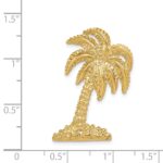 14k Large Palm Tree Omega Slide - Image 4