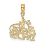 14k #1 SISTER-IN-LAW Charm - Image 3