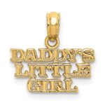 14k DADDYS LITTLE GIRL Charm