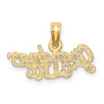 14k GRANDMA'S GIRL Charm - Image 4