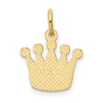 14k Kings Crown Charm - Image 3