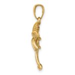 14k Palm Tree Pendant - Image 2