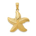 14k Starfish Pendant