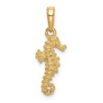 14k Seahorse Pendant - Image 3
