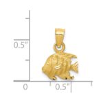 14K Bannerfish Pendant - Image 4