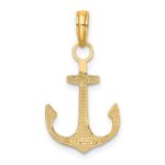 14k Anchor Pendant - Image 3