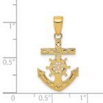 14k Mariner's Cross Pendant - Image 4
