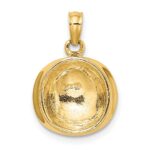 14K 3-D Sailor Hat Charm - Image 4