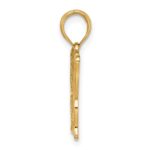 14K Cut-out Butterfly Large Pendant - Image 2