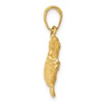 14k Sea Turtle Pendant - Image 2