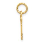 14k Key Letter G Initial Charm - Image 2
