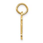 14k Key Letter O Initial Charm - Image 2