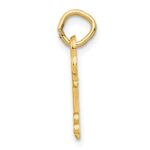 14k Key Letter S Initial Charm - Image 2