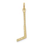 14k Goalie Stick Charm - Image 3
